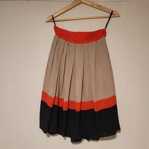 A-line Knee Length Skirt
